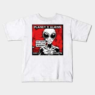 Cool 80's Retro Alien Sci Fi Kids T-Shirt